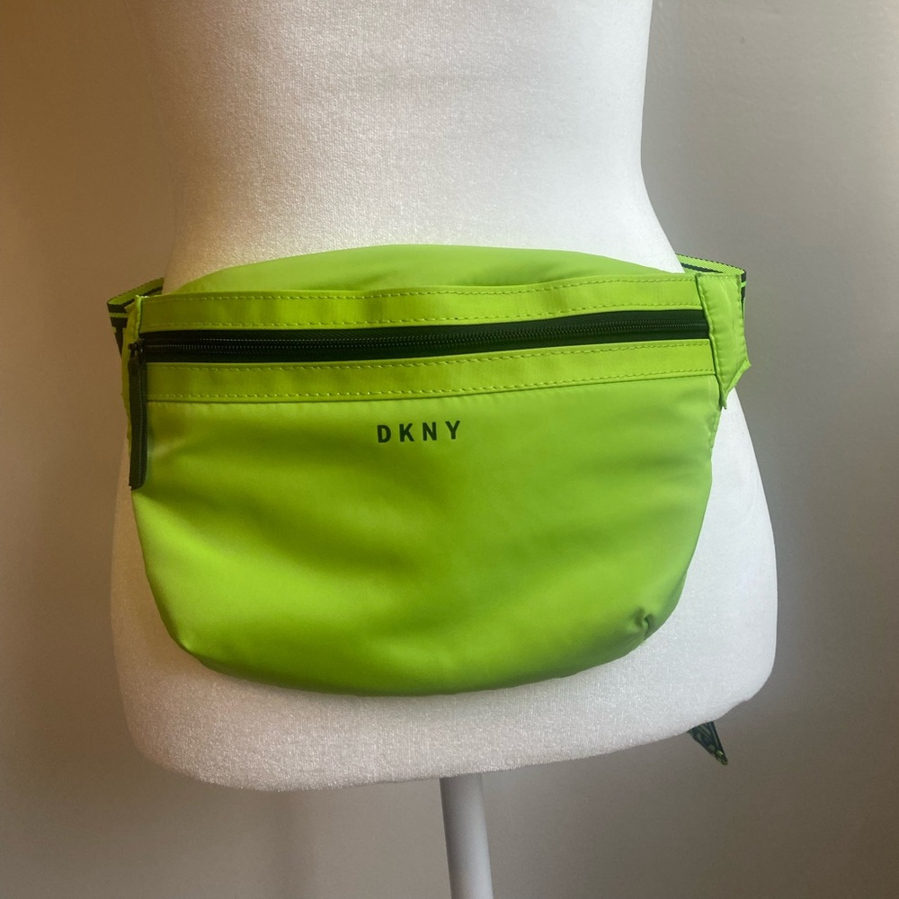 Brand new DKNY belt bag / cross body bag in neon color